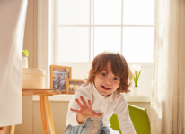 孩子们，在卫浴间尽情嗨起吧！